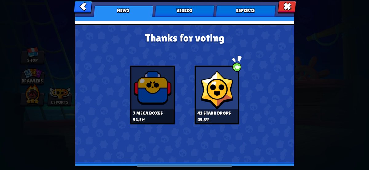 Vote star drops! They are better!
#brawlstars #BoxVsDrops