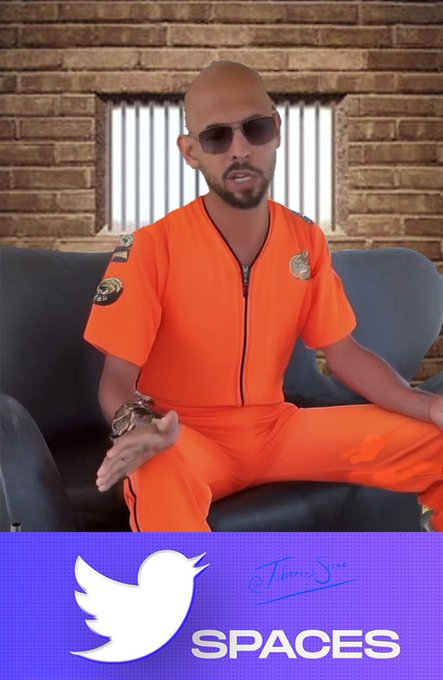 Trialing the new "X Spaces" with video integration demonstrated here by Andrew Tate from his new filming<a href="/tag/seagullis"class="tags"><span>#seagullis</span></a>