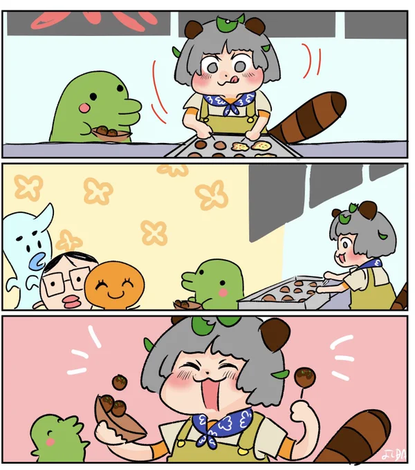 2024.8.23 『たまごっちぷちぷちおみせっち』
たこ焼き屋さん〜
#ぽんぽこはやおき
#ぽこあーと 