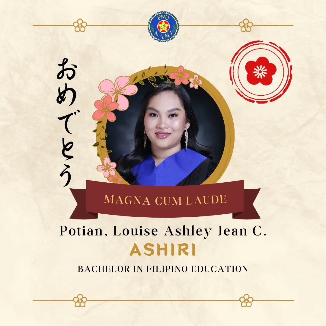 PNUNami_Manila's tweet photo. "𝑵𝒐 𝒎𝒂𝒕𝒕𝒆𝒓 𝒉𝒐𝒘 𝒉𝒂𝒓𝒅 𝒐𝒓 𝒊𝒎𝒑𝒐𝒔𝒔𝒊𝒃𝒍𝒆 𝒊𝒕 𝒊𝒔, 𝒏𝒆𝒗𝒆𝒓 𝒍𝒐𝒔𝒆 𝒔𝒊𝒈𝒉𝒕 𝒐𝒇 𝒚𝒐𝒖𝒓 𝒈𝒐𝒂𝒍." 
~ 𝑴𝒐𝒏𝒌𝒆𝒚 𝑫. 𝑳𝒖𝒇𝒇𝒚

Cheers to all graduating Namijins! ごぞつぎょう おめでとう ございます! 🎓🎊💓

#IkuzoNAMI

🖼️NamiArtist: Hitoko

~ 4/5 https://t.co/2k5wsqlKkY