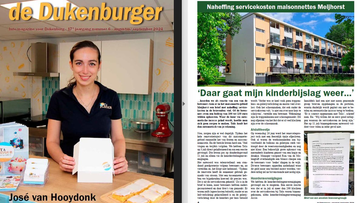 PeterSaras51's tweet photo. Vandaag, 23 augustus 2024. komt de nieuwe Dukenburger uit. De chauffeur heeft al gebeld, ze liggen in de vrachtwagen.
En natuurlijk staat hij daarom ook al online. Lees m digitaal op https://t.co/zi3CZefTi2 > magazine @dukenburger https://t.co/IXRabsYAur