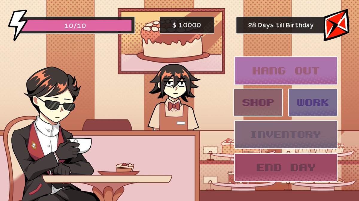 raineyellow's tweet photo. Are you going to redeem that promo?

Arcana Romance 2🛒💝
Timeline hop, meet new people, manage your money like an adult, and fight some people to impress a guy at his birthday party with a gift!
https://t.co/qsL9q2ZsOp https://t.co/KCT8NT1UXV