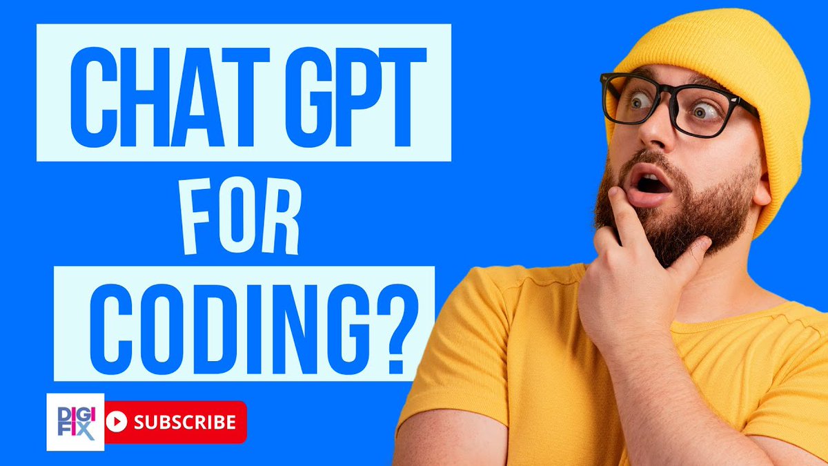 digifixaus's tweet image. How to use chat GPT for coding | Coding with Chat GPT #chatgptcoding #codingwithchatgpt #coding
vist.ly/3gf7n