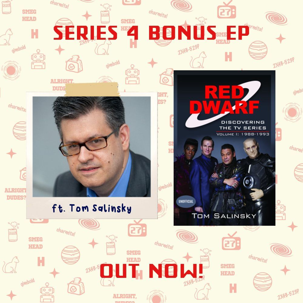 Better Than Life: A Red Dwarf Podcast (@itsbtlpod) on Twitter photo New bonus ep out now! <a href="/tomsalinsky/">Tom Salinsky</a> tells us all about his new 2 volume book, Red Dwarf: Discovering The TV Series. LinkTree in bio. #reddwarf #smeghead #boysfromthedwarf #itsbtlpod New bonus ep out now! <a href="/tomsalinsky/">Tom Salinsky</a> tells us all about his new 2 volume book, Red Dwarf: Discovering The TV Series. LinkTree in bio. #reddwarf #smeghead #boysfromthedwarf #itsbtlpod