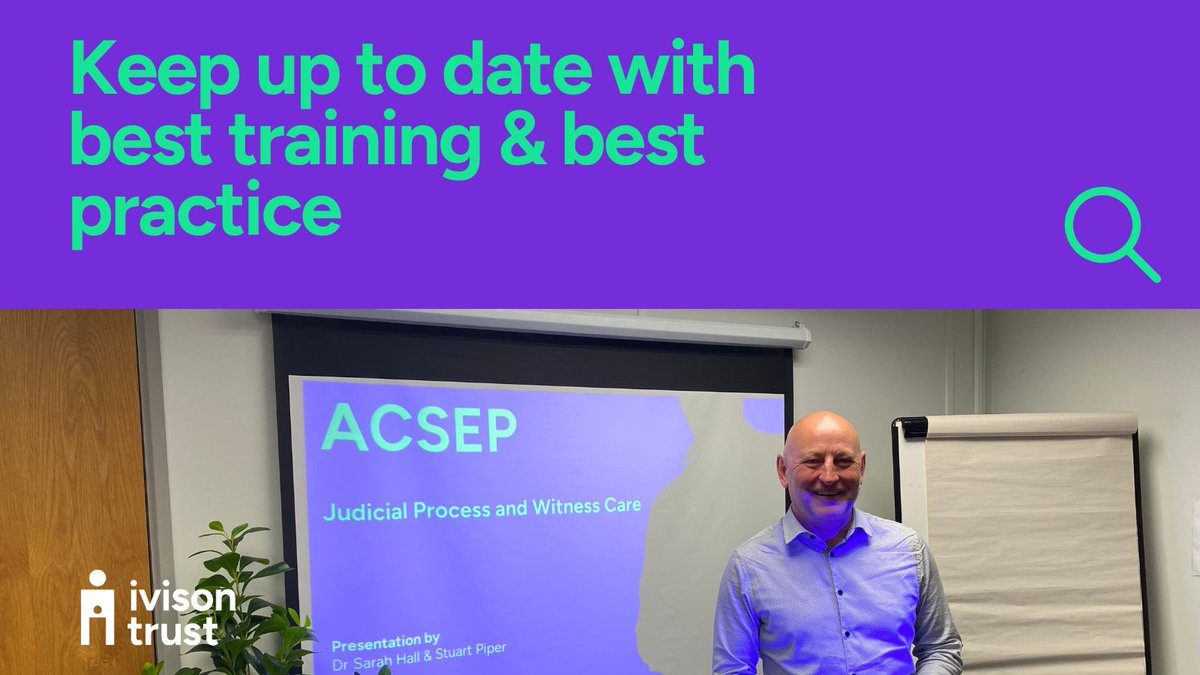 ivisontrust's tweet image. Keep up your professional development, get delivered to your inbox our latest CPD Accredited training courses and latest news on best practice.

Sign up ivisontrust.org.uk/about-ivison/s…

#ProfessionalDevelopment #CPDAccredited #TrainingCourses #BestPractice