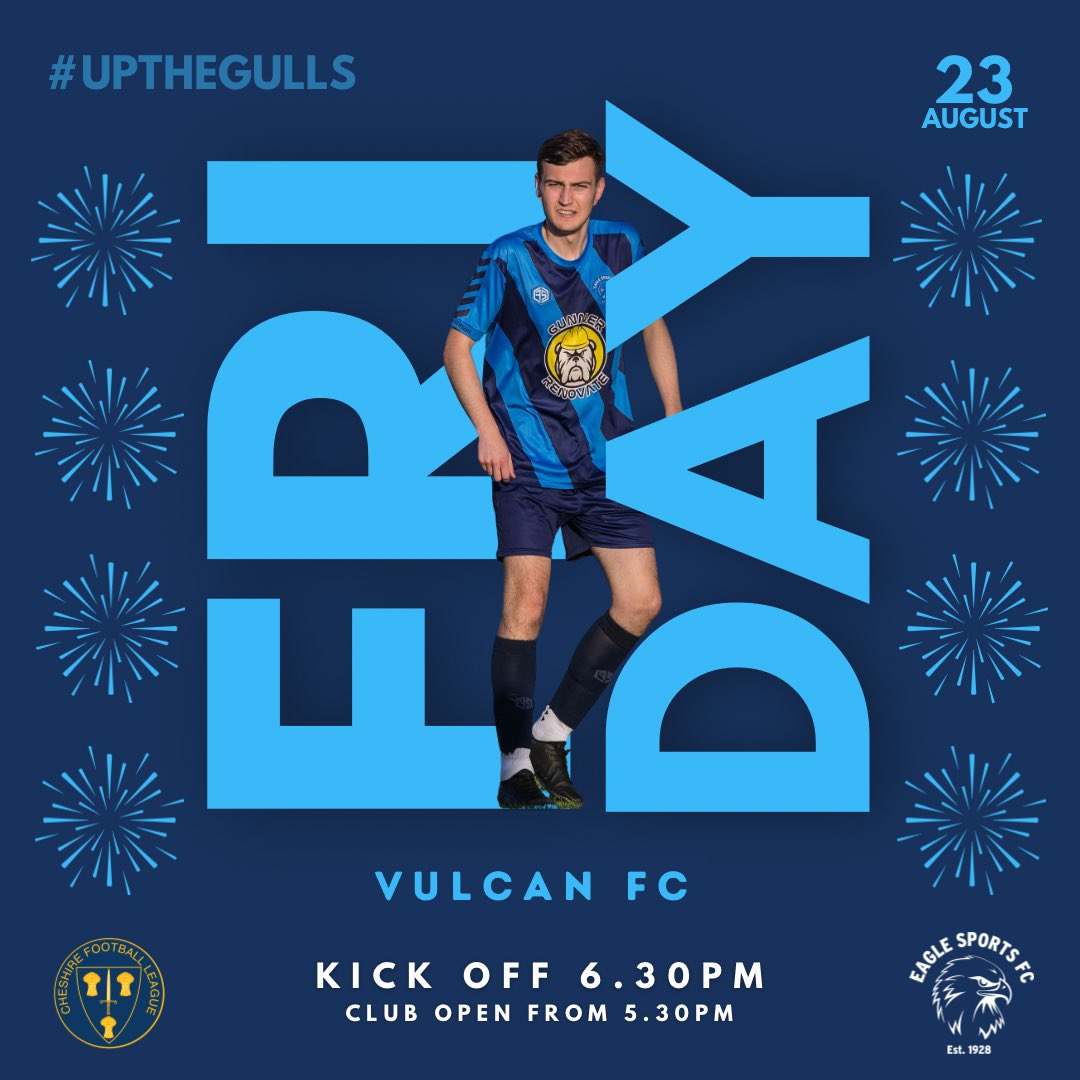 𝐹𝑅𝐼𝒟𝒜𝒴 𝒩𝐼𝒢𝐻𝒯 𝐹𝒪𝒪𝒯𝐵𝒜𝐿𝐿

It’s set up to be a bank holiday belter at Thornton Road this evening.

Get yourself to that Football Ground and let’s get behind the Gulls!

Bar open from 5.30pm and Kath’s Cafe open from 6.15pm.

See you there! 👋

#Upthegulls 🦅