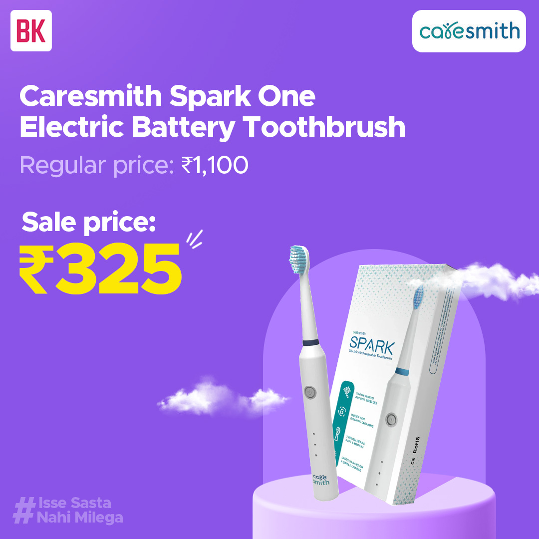 We have care(smith) for your oral hygiene!
Shop now: shorturl.at/nGsy5
.
.
#BuyKaro #deals #stealdeals #FreeShipping #onlineshopping