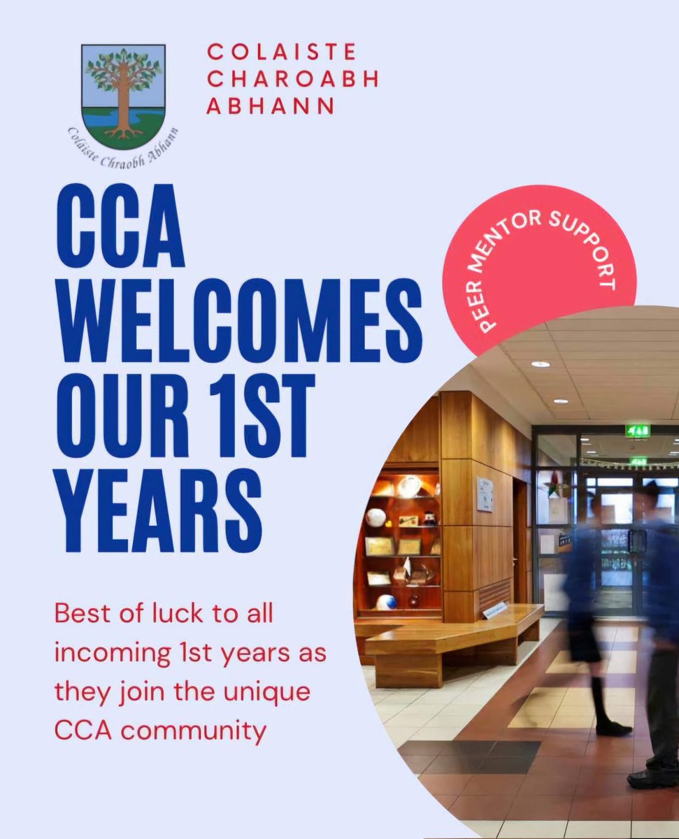 Management and staff would like to wish our 1st years the best of luck as they join the unique CCA community this morning. “I’ve always loved the first day of school better than the last day of school. Firsts are best because they are beginnings.”  #StrongRootsforTallFutures