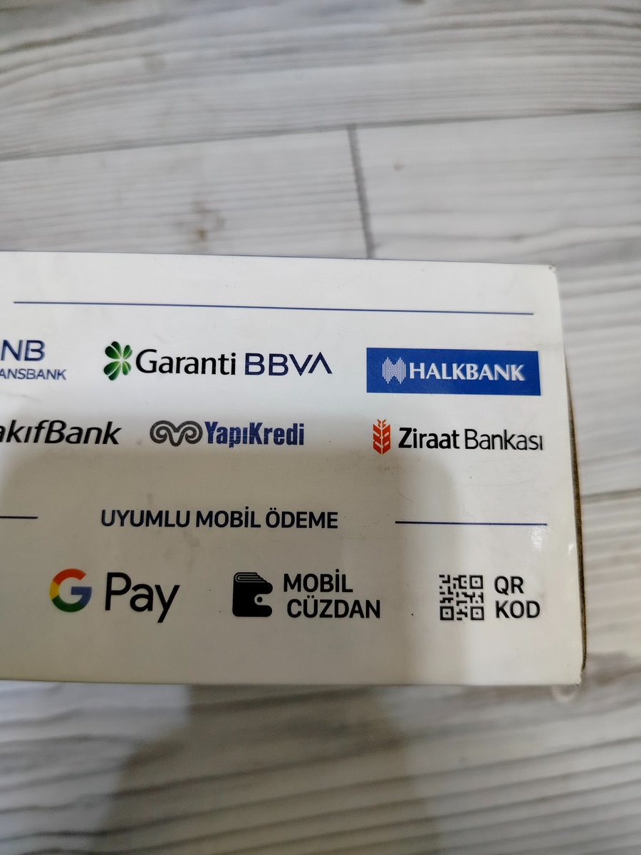yasin9oglu's tweet photo. #PAYGOYAZARKASA QR KOD lu diye sattığı cihazı değişim talep ettiğim halde geri almıyor insanları kandırıyolar https://t.co/FRjaAPrUbk