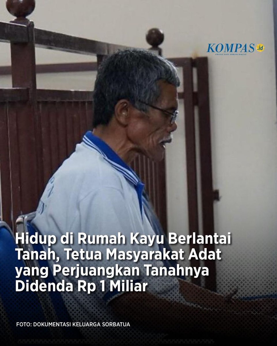 NASIB MASYARAKAT ADAT 

Tangis warga masyarakat adat pecah mendengar putusan majelis hakim Pengadilan Negeri Simalungun yang menjatuhkan vonis 2 tahun penjara kepada Sorbatua Siallagan (65). Sepanjang hidupnya tinggal di rumah kayu berlantai tanah, Sorbatua diminta juga membayar