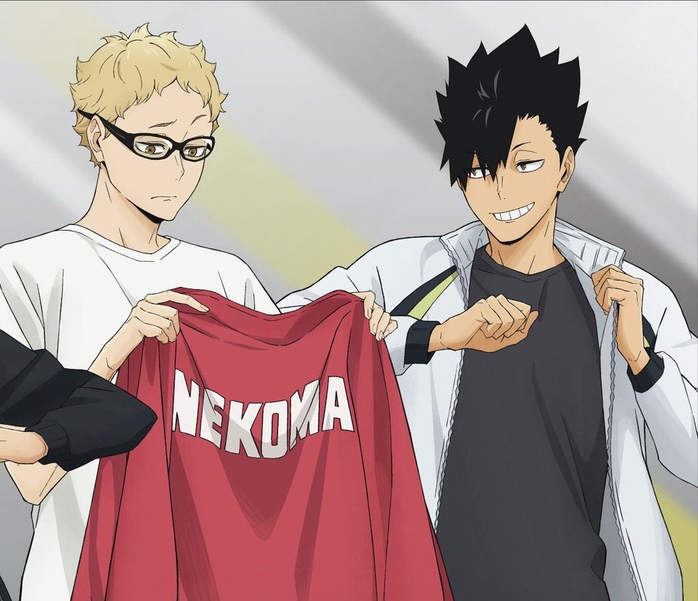 trogloditAce's tweet photo. I never doubted that Haikyuu would treat me better than Riot, but DAMN, WHAT IS GOING ON?? IT'S UNBELIEVABLE

LOOK AT THEEEM https://t.co/xQlawQzjnF