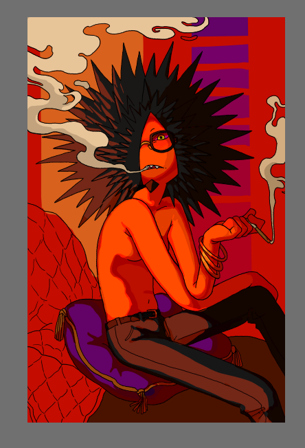 「i have to go to bed 」|🐙🦑👁️one-eyed Guy enjoyer👁️ comms openのイラスト