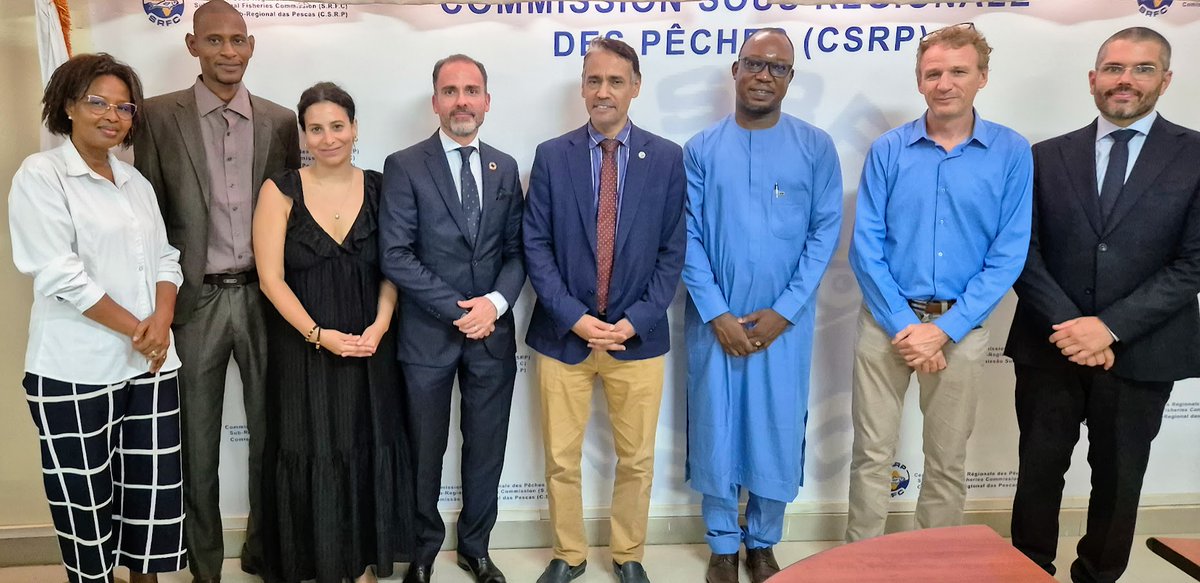 💼 Productive meeting with the <a href="/CSRP2016/">Commission Sous Régionale des Pêches</a> <a href="/khallahi/">Dr Khallahi Brahim</a> on exploring collaboration opportunities 🫱🏽‍🫲🏿to generate and collect #research data 📊relating to #crimes in the #fishery sector and assess the impact of these crimes on stability and development in the region.📈