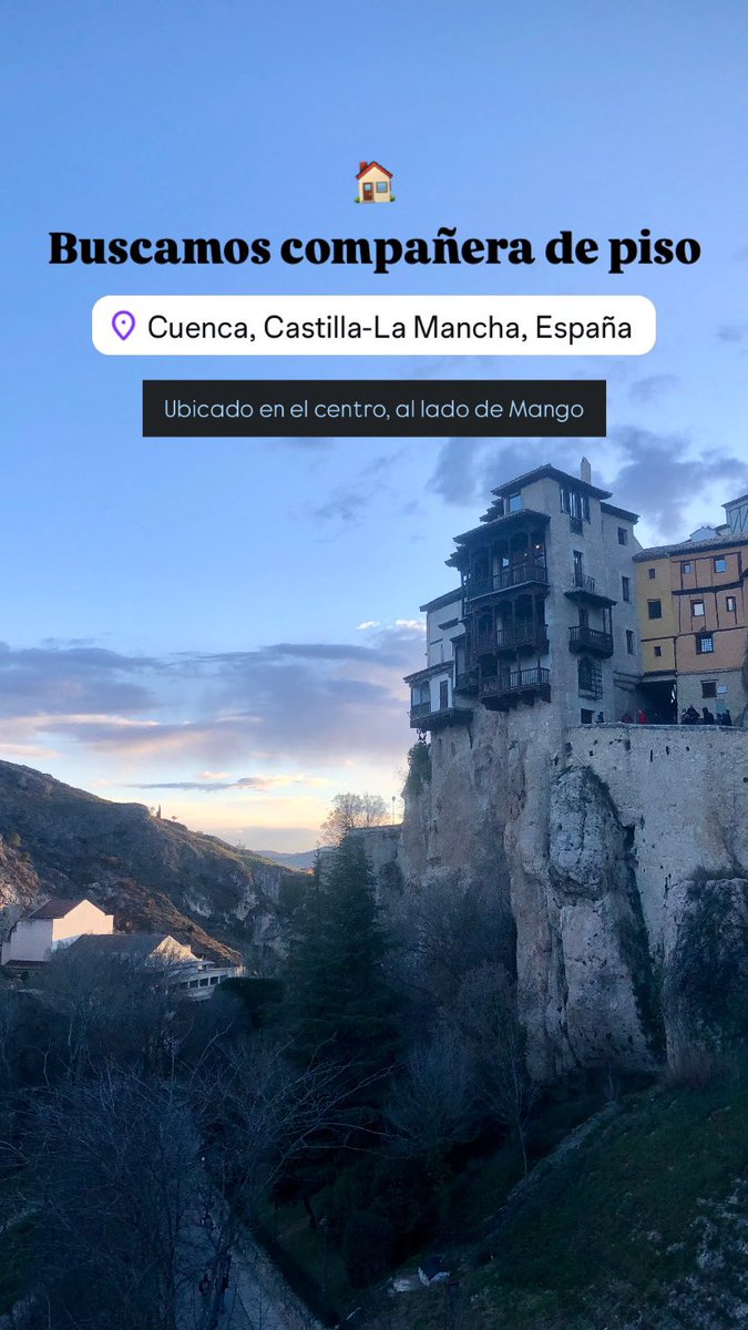 andreaac02's tweet photo. #queydondeestudiar #pisocuenca #UCLM https://t.co/EVqeKbDf04