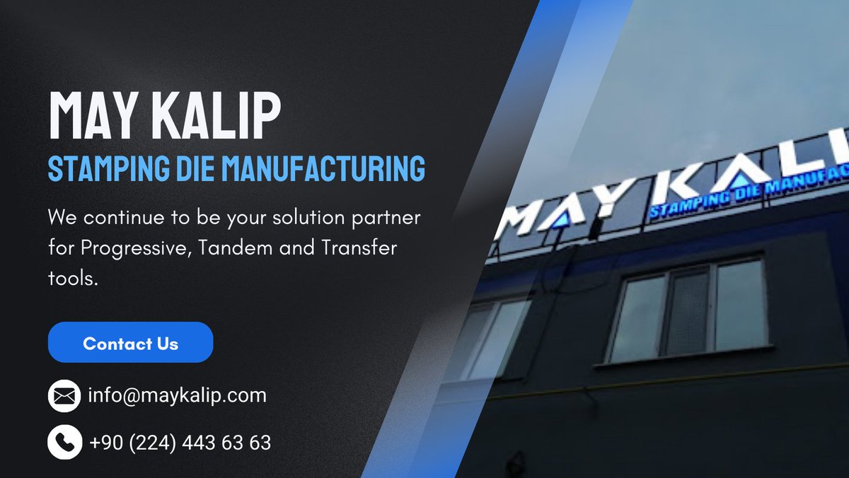 maykalip's tweet photo. We continue to be your solution partner for Progressive, Tandem and Transfer tools.

#maykalip #may #kalip #tools #tool #progressive #tandem #transfer #automotive #project #technology #sheetmetal #metal #stamping #die #manufacturing https://t.co/nsXe6sSAfi