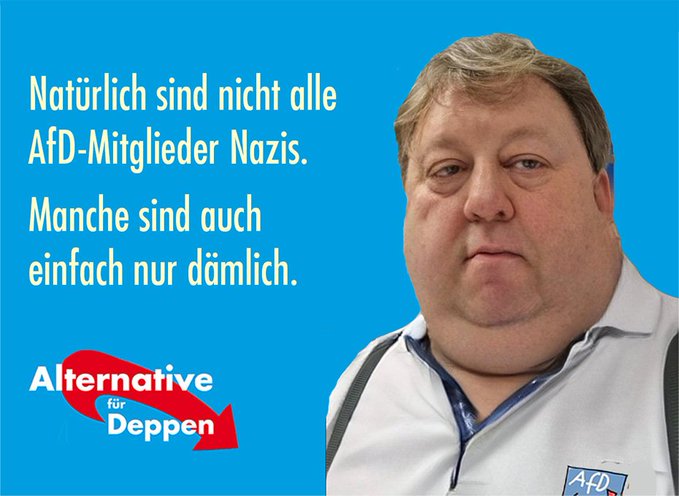 Ich wünsche ein gutes antifaschistisches Ende.......der Woche ihr Twixxer!