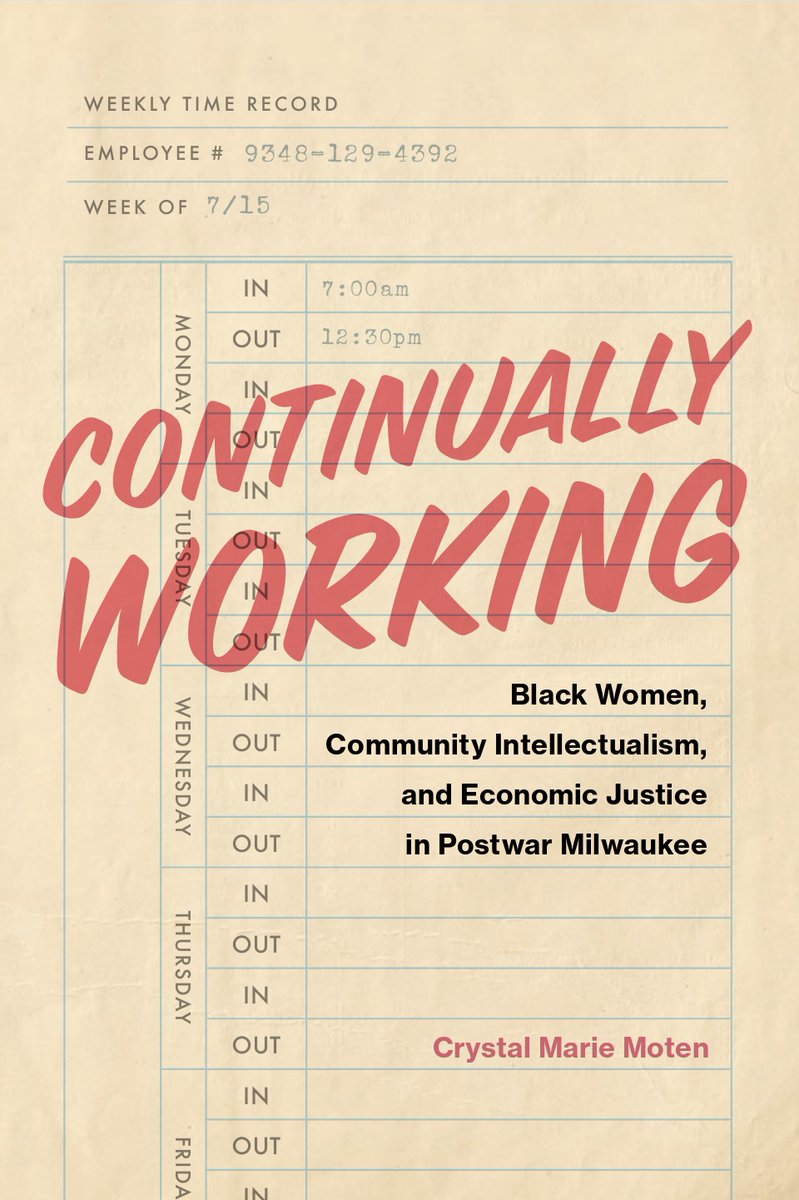 ILR Review (@ilrreview) on Twitter photo 💡New! Did you know how black working women organized against structural racism? Check out
<a href="/iamdki/">Deepa Kylasam Iyer</a> 's review of the exciting new book by
<a href="/cmmphd/">Crystal M. Moten</a> to know more about this lesser known chapter in American history! doi.org/10.1177/001979… 💡New! Did you know how black working women organized against structural racism? Check out
<a href="/iamdki/">Deepa Kylasam Iyer</a> 's review of the exciting new book by
<a href="/cmmphd/">Crystal M. Moten</a> to know more about this lesser known chapter in American history! doi.org/10.1177/001979…