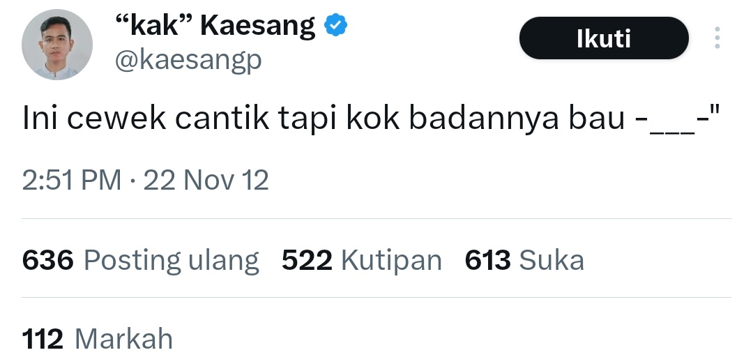 im_luckybastard's tweet photo. @xabarash Lakinya sdri yg bilang https://t.co/mjQGaYVpva