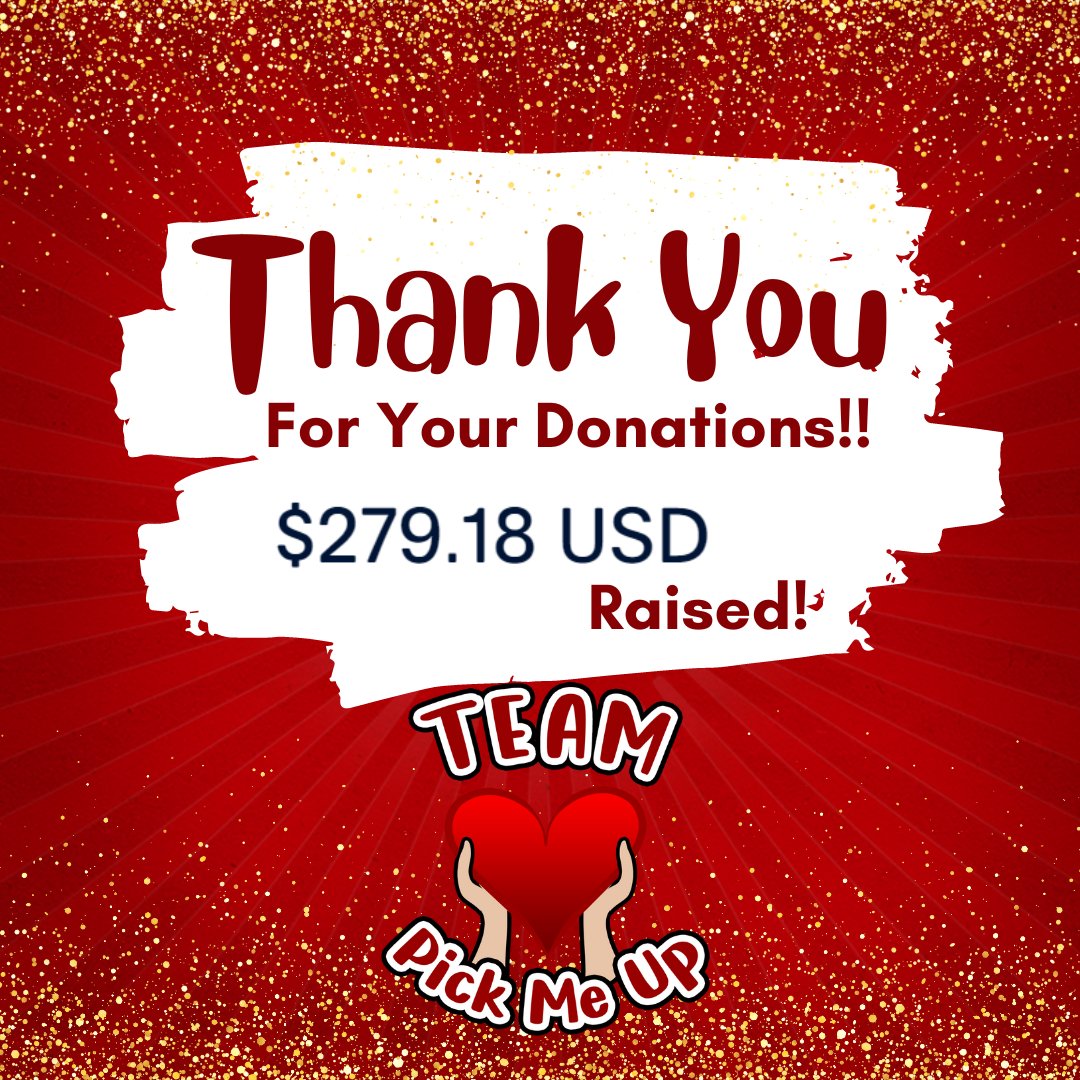 Thank you to everyone who's donated to our August Pick Me Ups! We've got a few days left for a final push to raise money for our families this month! 
If anyone would like the donation link please comment below.
The continued support means everything ❤️ #teampickmeup #nonprofit