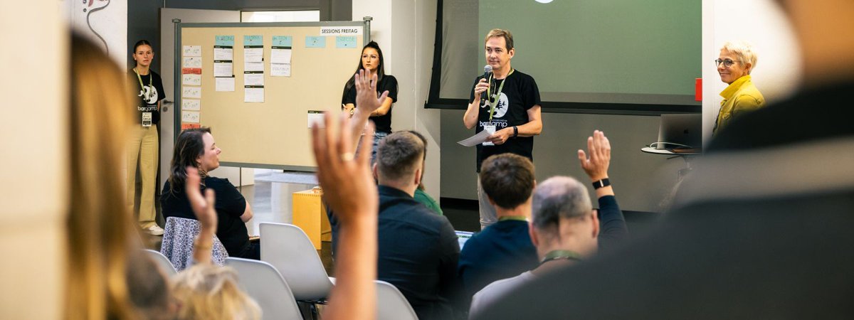 ✨ Vorfreude auf das Barcamp Pforzheim 2024! ✨

Der Countdown läuft! Inspirierende Sessions, spannende Diskussionen, und tolle Kontakte!

📅 27.–28. September 2024
📍 Emma-Jäger-Kreativzentrum, Pforzheim

Meldet euch an: buff.ly/3XaRZvZ