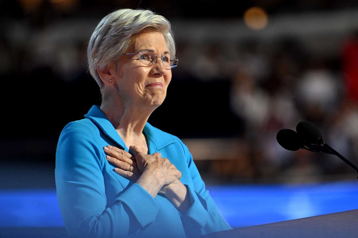I just have to say. The highlight of the night for me personally was watching <a href="/ewarren/">Elizabeth Warren</a> witness firsthand the outpouring of love for her that so many of us feel and have felt for a long time.

She is so deserving. She is forever my inspiration and hero. 💙