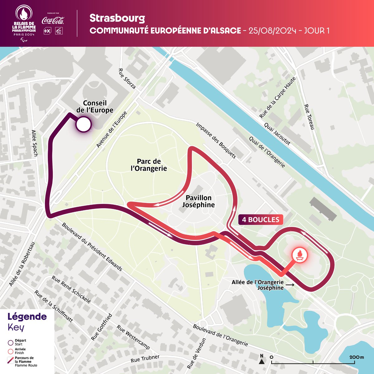 PoliceNat67's tweet photo. J-2🚨 Le passage de la flamme paralympique à #Strasbourg nécessite la mise en place de mesures de sécurisation importantes. 

🛑 Afin de rester informés sur les restrictions et itinéraires impactés, consultez le site de @Prefet67 👉https://t.co/G4mgpo9RP3 https://t.co/FEP1EEWdiA