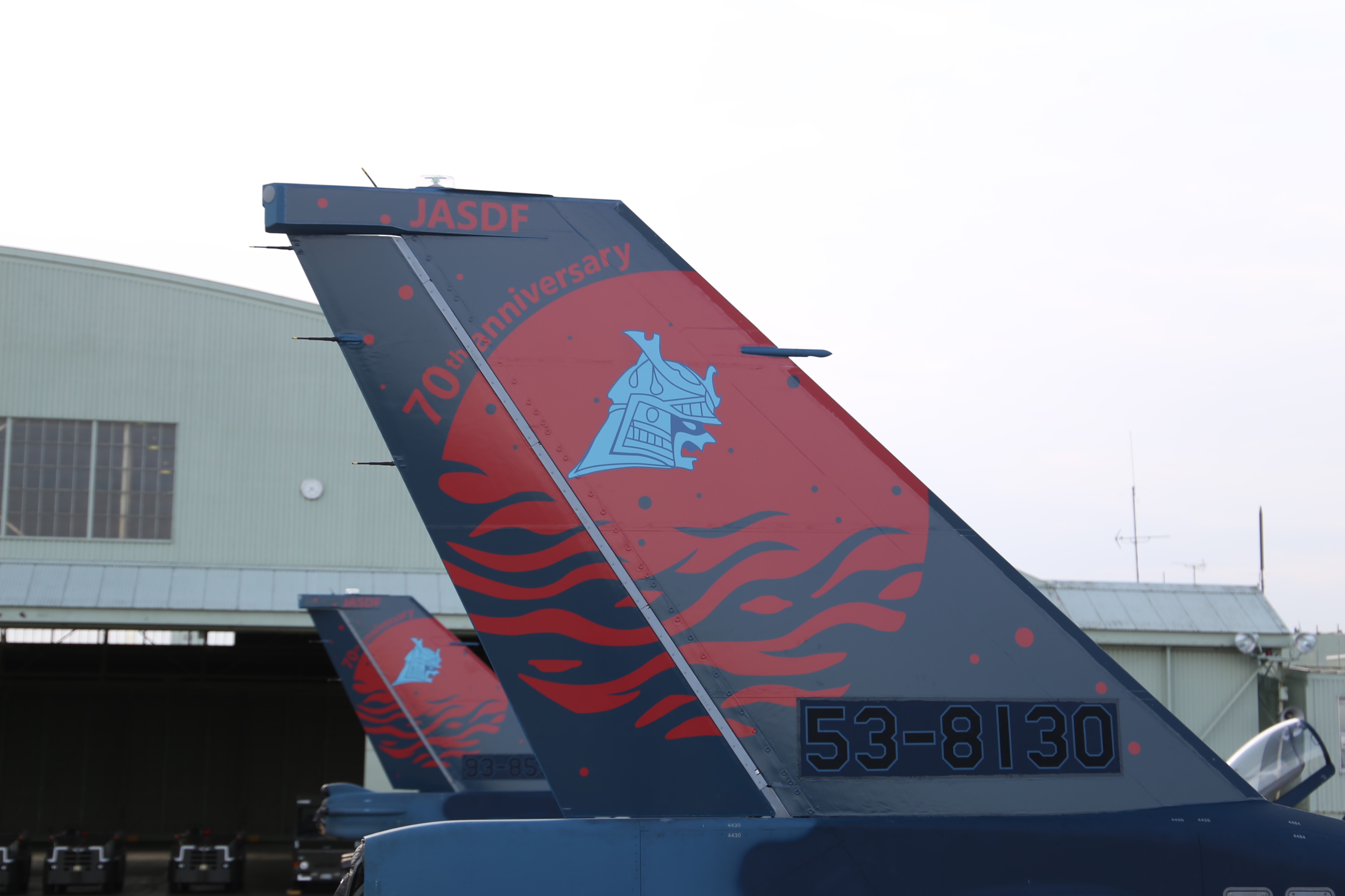 航空自衛隊 空自 F2 30周年記念 松島基地 百里基地 岐阜基地 築城基地 6飛行隊のF-2に空自＆築城基地70周年記念塗装！一般公募から選ば