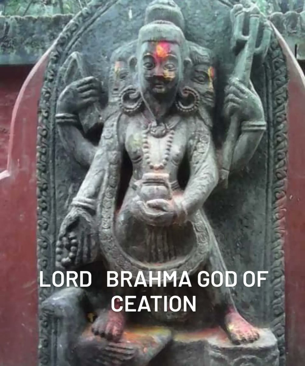 kayasth_arpit's tweet photo. Very rare idols found in the courtyard of Gokarneshwar Mahadev Temple  Kathmandu (Nepal) 🇳🇵 
Brahma God of creation 
Dharmraj Chitragupta God of Justice after life 

#karma #kayastha #brahma #lordvishnu #lordchitragupta #chitragupta #nepal🇳🇵 #sanatandharma #Mahadev #lordchitrgupt https://t.co/Fb9dZAcMpZ