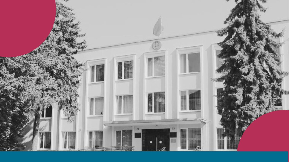 enablingNGOlaw's tweet image. 🚨 #Belarus hands down the first criminal sentence for continuing CSO activities after forced liquidation!

The verdict sets a dangerous precedent for the criminal prosecution of over 1000 CSOs forcibly dissolved since 2021.

➡️#CSOMeter update: csometer.info/updates/belaru…