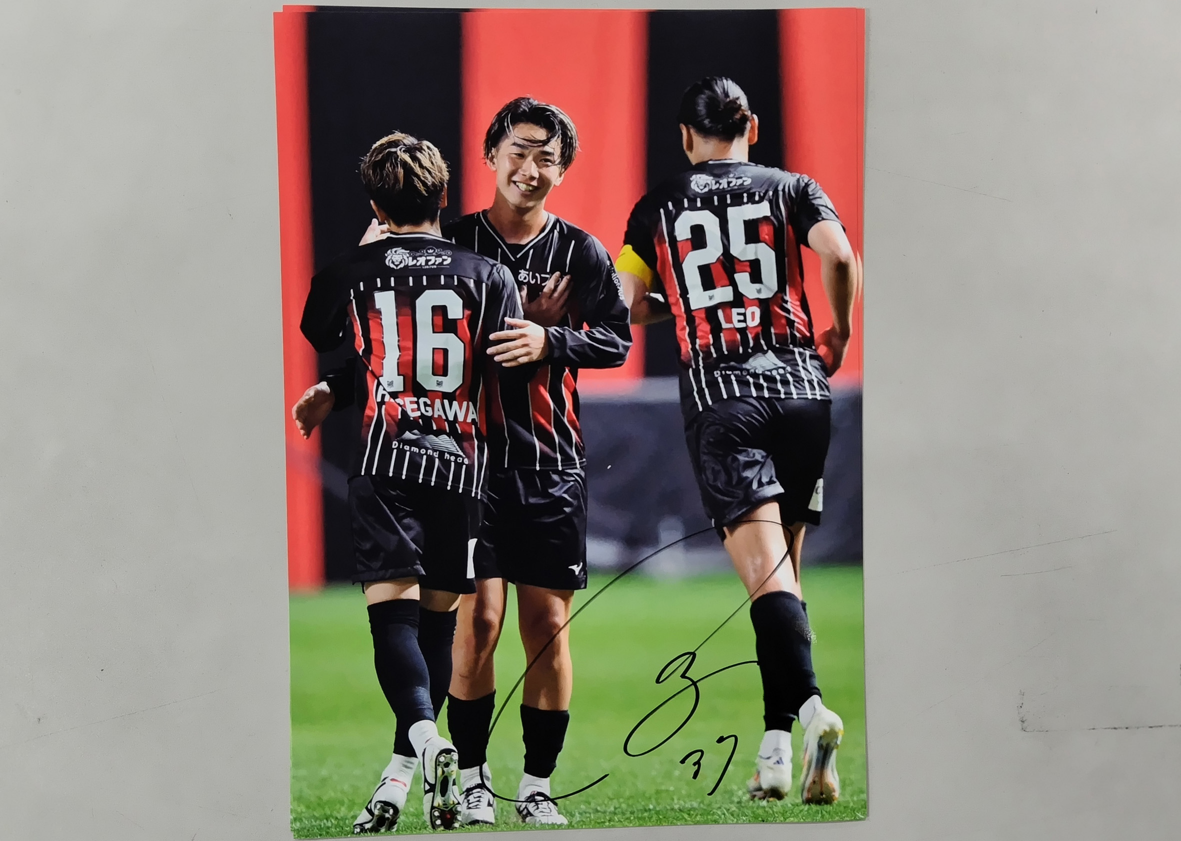 直筆サイン入り写真 李同国 イ・ドングク 全北現代モータース SA鑑定済 道新スポーツ on X: 