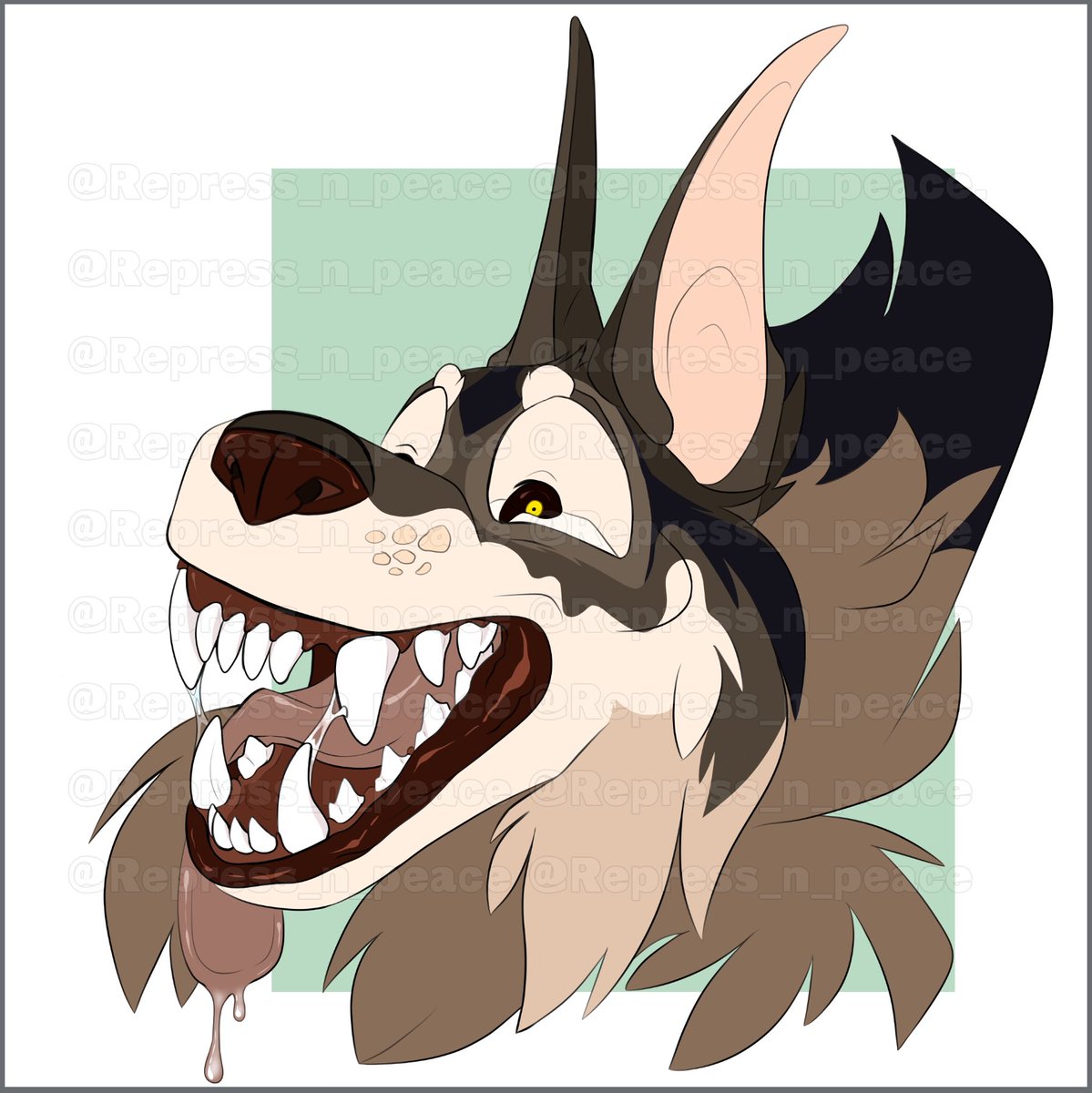 Repress_n_peace's tweet photo. Finished head shot for the werewolf adopt I have available! You can get one headshot like this for $25! Any species and gender!
#werewolf #werewolfart #werewolfadopt #werewolves #wolf #wolfart #wolfartist #wolfartwork #wolfarts #adoptables #adoptable #furryart #furryartwork #furryadopt #furrycommunity #furrycommission #furryartist #furrydrawing #furry