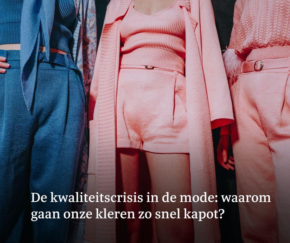Wat is er aan de hand in modeland? Kleding lijkt alsmaar minder lang mee te gaan. Hoe komt dat, en hoe vermijden we slechte kwaliteit?

Klik op de link om het volledige artikel te lezen: weekend.knack.be/lifestyle/mode…
