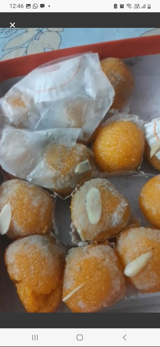 ShamPan80's tweet photo. @MyHaldirams @HaldiramSnacks  @letsblinkit  I ordered 1/2kg motochoor ladoo. PFA the quality that was delivered, fungal infected ladooos.
Is this how u deliver fresh? Have noticed  blinkit delivering poor quality fresh products. @albinder request kindly look into this https://t.co/wK0s3pOrnX