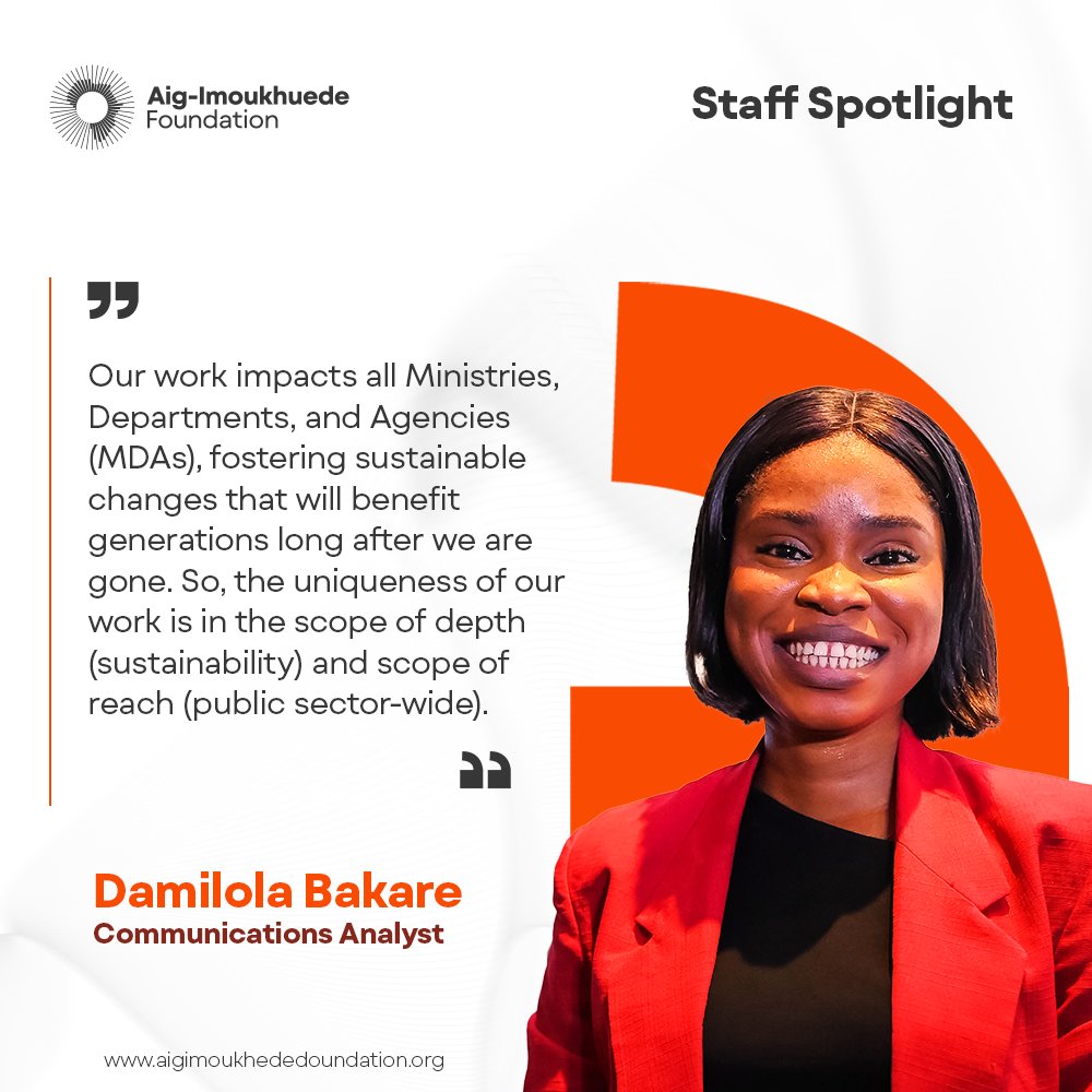 AigFoundation's tweet photo. At the Foundation, we firmly believe that transforming Africa’s public sector into one that is effective, values-driven, and results-focused will significantly boost the continent’s socio-economic performance and lead to better outcomes for its citizens. 
#ClosingTheGap https://t.co/zQk6FWZHPf
