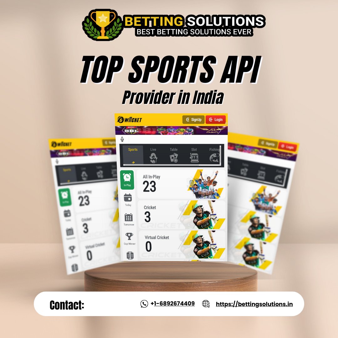 betingsolutions's tweet image. #BettingSolutions is your go-to partner for reliable and comprehensive #SportsAPI solutions in India. Start today!

𝐕𝐢𝐬𝐢𝐭 𝐨𝐮𝐫 𝐖𝐞𝐛𝐬𝐢𝐭𝐞:bettingsolutions.in/about

#SportsAPISolutions #BettingAPI #IndiaSportsTech #ReliableAPIs #BettingGrowth #bettingsolutionsoffical