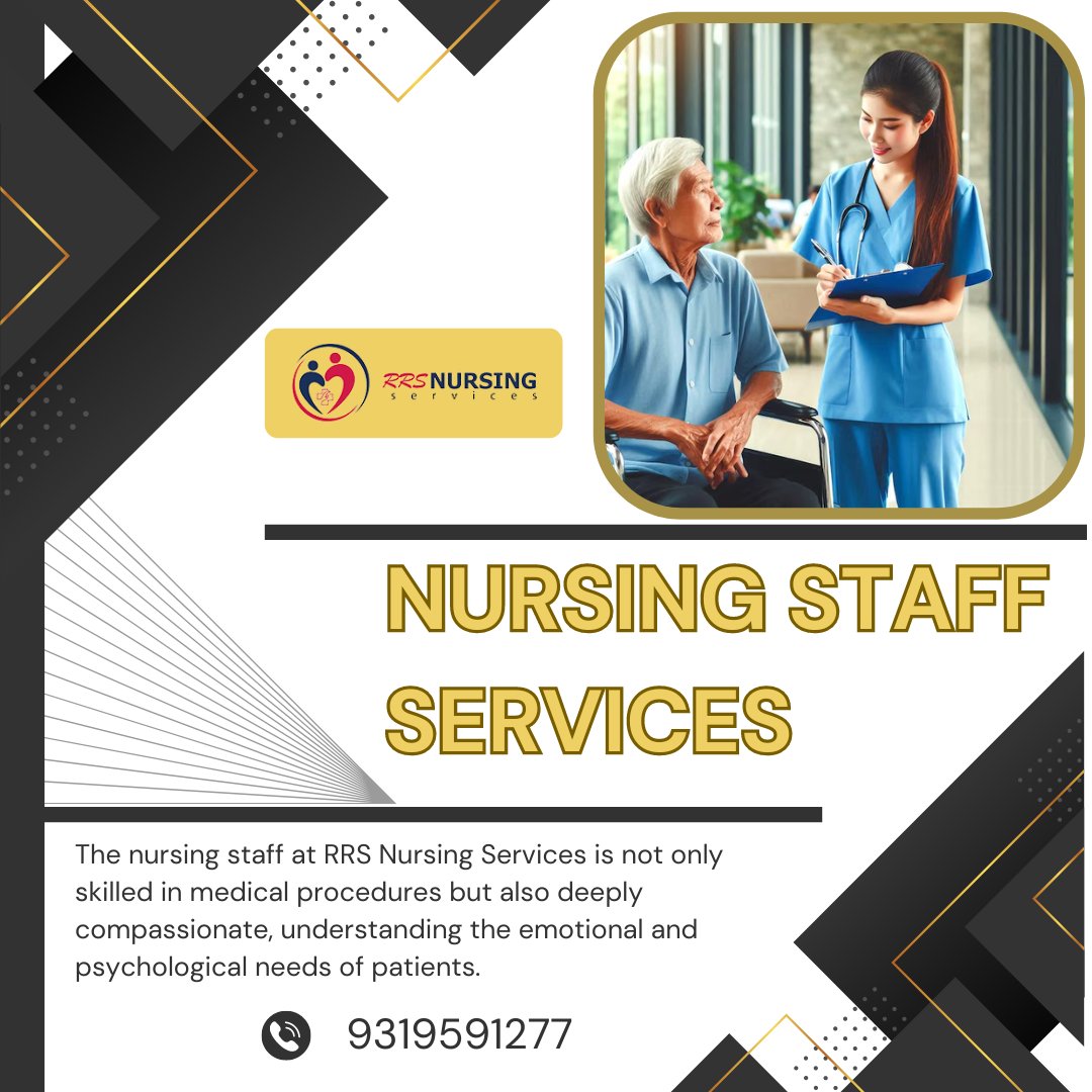 Rohitkumar60230's tweet image. Nursing Staff Services
The nursing staff at RRS Nursing Services is not only skilled in medical procedures but also deeply compassionate, understanding the emotional and psychological needs of patients.
info@rrsnursingservices.com
9319591277