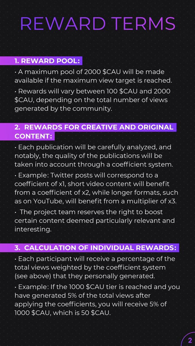 canxiumchain's tweet photo. 🎉 Join the Canxium community program and get rewarded for your efforts in the simplest way possible:

👉 Exchange views 👀 for $CAU 💠

💪 The more people join, the greater the rewards!

Share your creations with #Canxium and help grow our presence on social media.

By creating content about Canxium, you help attract attention to our project. Indirectly, this can increase the value of your rewards in $CAU, as more new users will boost demand for $CAU.

Talking about #Canxium costs you nothing, and on the contrary, it helps increase the value of your #AIRDROP.

🎁 The more you participate, the more you earn. It’s a virtuous cycle!
For the clever ones: Don’t try to find loopholes… The form data is analyzed.

Don’t wait any longer, start talking about #Canxium now! 💬

https://t.co/jwBIwHcQdu