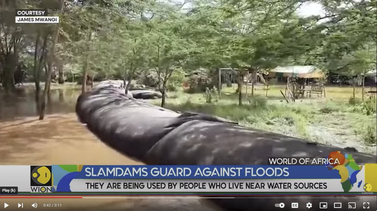 SNV Kenya (@snv_kenya) on Twitter photo During recent floods in Kenya, the LISTEN project, in partnership with <a href="/NLinKenya/">Netherlands Embassy in Kenya</a>, used #SlamDam technology to protect residents in Laikipia county near Ngare Naro River from floods.
Learn more here➡️: youtube.com/watch?v=vQP7R9… During recent floods in Kenya, the LISTEN project, in partnership with <a href="/NLinKenya/">Netherlands Embassy in Kenya</a>, used #SlamDam technology to protect residents in Laikipia county near Ngare Naro River from floods.
Learn more here➡️: youtube.com/watch?v=vQP7R9…