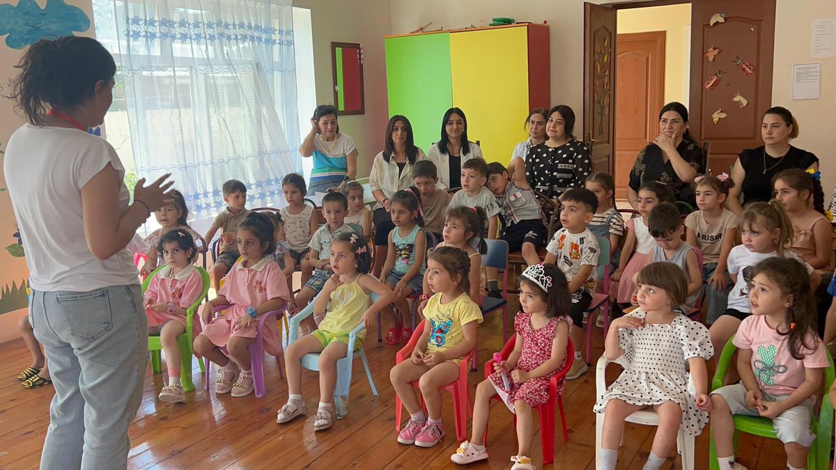 Şabran rayon 1 nömrəli uşaq bağçasında  “Gigiyena sağlamlığın təməli kimi”layihəsi icra olundu.
#AUSİDİB 
#QhtAgentliyi
#QHT