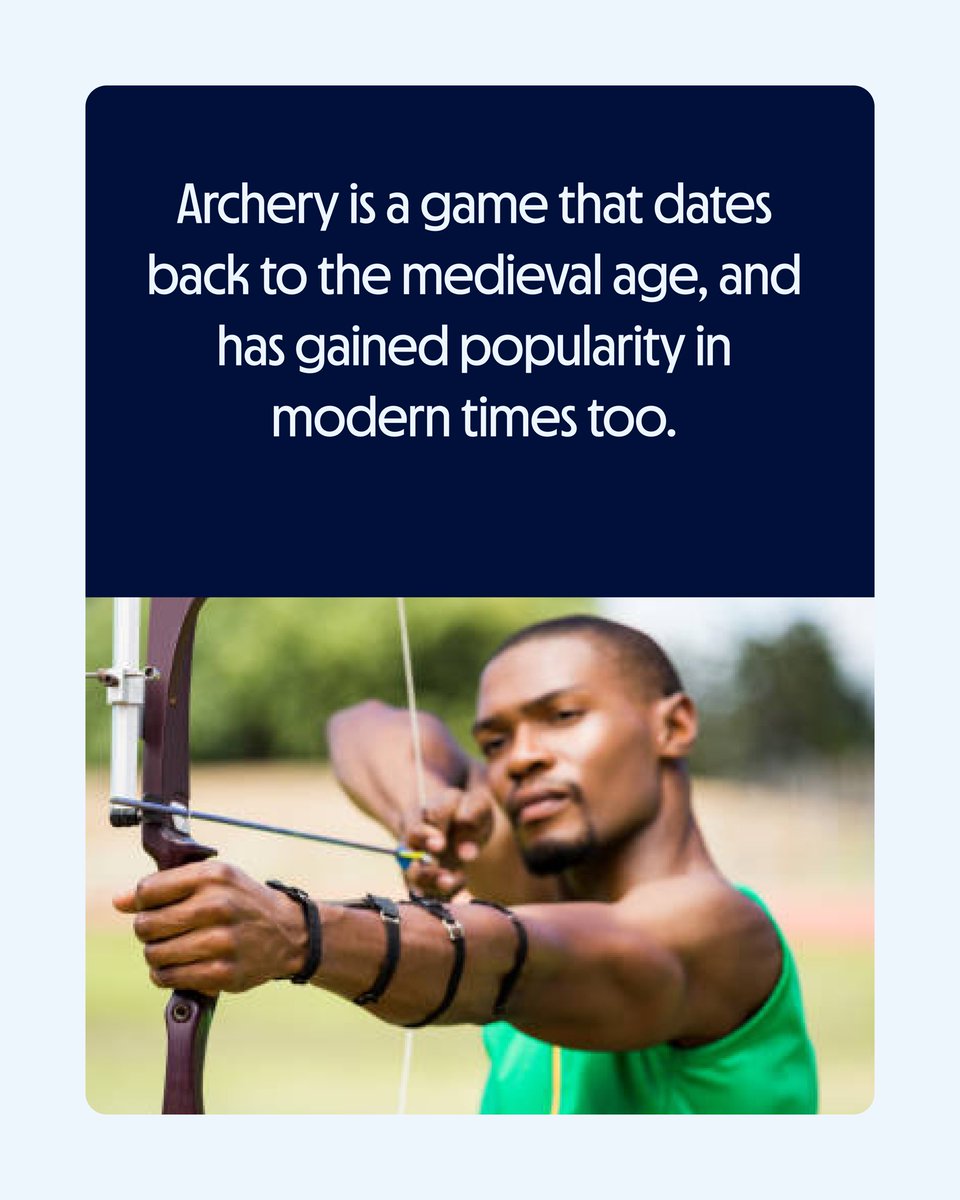 Thearchersng's tweet photo. Ready to take aim? 🏹 Join us on a journey to learn the fundamentals and history of archery.
Swipe to explore!
#archery #howtoarchery #learnarchery #beginnersguide #archerytips #sports #hobbies #outdooractivity https://t.co/aGpSTx0o5s