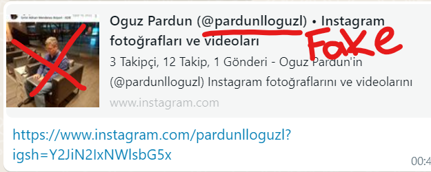 oguzpardun's tweet photo. Merhaba arkadaslar,
Hem Instagram hem Twitter'da adıma fake hesaplar acılmıstır. Lutfen Fake Hesaplardan gelen bilgilere itibar etmeyin ve şikayet edin.
X hesap adı Ozy ( silinmiş kopyasını alamadım )
Instagram hesap aşagıdaki https://t.co/JxPhmAuEEt