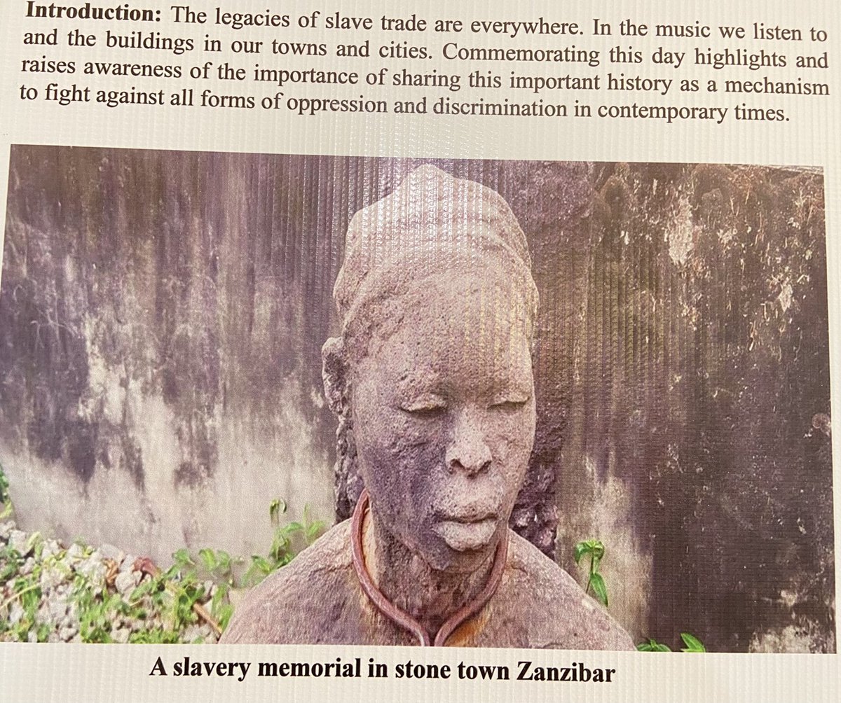 Slave trade remembrance and its Abolition #Bagamoyo #EastAfrica #Slavetraderemembrance #Unesco