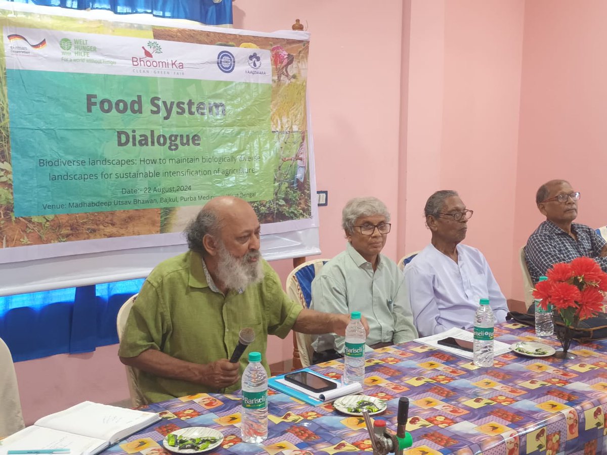 BhoomiKaEco's tweet photo. Our Food System Dialogue took place in Bajkul, Purba Medinipur, West Bengal, and what a day it was!
We delved into the vital topic of 'Biodiverse Landscapes: Maintaining Biological Diversity for Sustainable Agricultural Intensification'.
#foodsystemdialogue #biodiverselandscapes https://t.co/0td0lcWJwb