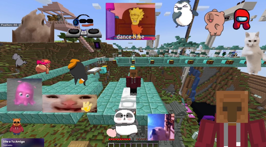 MrPastelitoo_'s tweet photo. Quiero agradecer profundamente a @dedreviil @dedsafio por haberme dado la oportunidad de participar en DEDCRAFT, sin dudas fue una experiencia única, conocí a personitas muy especiales y fue un choque de felicidad en mi vida 🥹 no me arrepiento en nada de mis 324 horas en el sv!! https://t.co/cLJIS5khX5