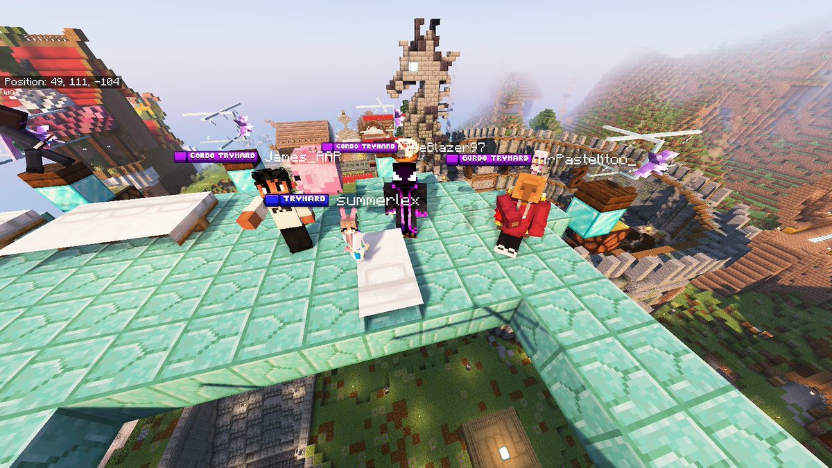 MrPastelitoo_'s tweet photo. Quiero agradecer profundamente a @dedreviil @dedsafio por haberme dado la oportunidad de participar en DEDCRAFT, sin dudas fue una experiencia única, conocí a personitas muy especiales y fue un choque de felicidad en mi vida 🥹 no me arrepiento en nada de mis 324 horas en el sv!! https://t.co/cLJIS5khX5