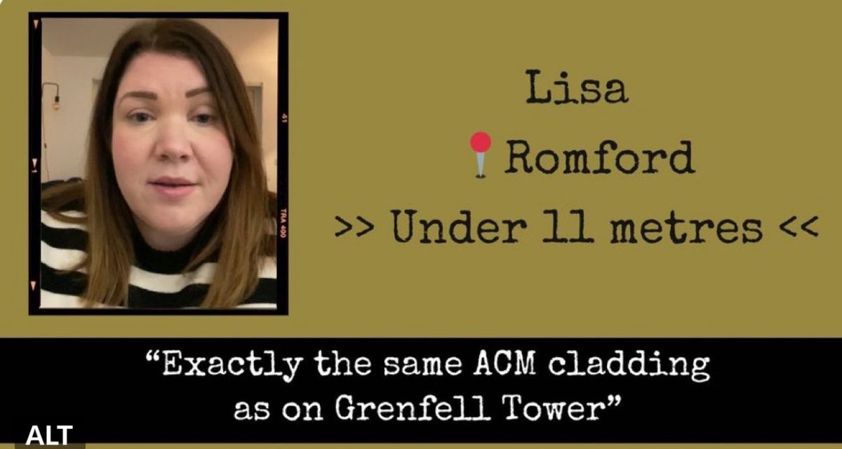 NonQualifyingLeaseholders (@nonqualifyinglh) on Twitter photo 📣Lisa: "<a href="/GOVUK/">GOV.UK</a> process of reviewing buildings U11 metres is woefully inadequate.
#nonqualifyingLH are ones who are suffering in all of this. It's unfair & everybody knows it."
All innocent LH’s must be protected <a href="/mhclg/">Ministry of Housing, Communities & Local Gov</a> <a href="/rushanaraali/">Rushanara Ali MP 💙</a>
📺 youtu.be/NI6iqWGS7NQ?si… 📣Lisa: "<a href="/GOVUK/">GOV.UK</a> process of reviewing buildings U11 metres is woefully inadequate.
#nonqualifyingLH are ones who are suffering in all of this. It's unfair & everybody knows it."
All innocent LH’s must be protected <a href="/mhclg/">Ministry of Housing, Communities & Local Gov</a> <a href="/rushanaraali/">Rushanara Ali MP 💙</a>
📺 youtu.be/NI6iqWGS7NQ?si…