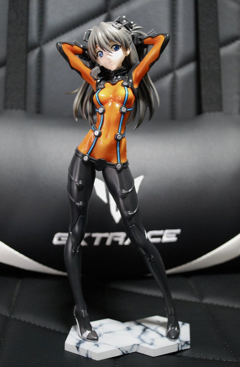 mast_ziyuzin's tweet photo. Figure-riseLABO
式波・アスカ・ラングレー
完成しました！

髪はモノトーンに、プラグスーツは元々のクリアオレンジ部分を活かして全体の塗装をしました。
拘った点をリプ欄で紹介していきます！

#アスカ #式波・アスカ・ラングレー
#FigureriseLABO https://t.co/lOotru2DSC