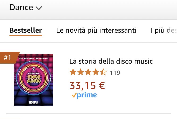 AndreaAngeliBuf's tweet photo. N.1 again ! 🎶🌞🤩thanks everyone 😉
#book #AmazonCharts #Dance #Music #Elettronica #Disco #Electronica #Funk #Afrorock #Soul #Motown #PhillySound #DiscoMusic #MiamiSound #Pop #Dance #ItaloDisco #SynthPop #Soulful @GiovSavastano https://t.co/zmmhyQQ4uF