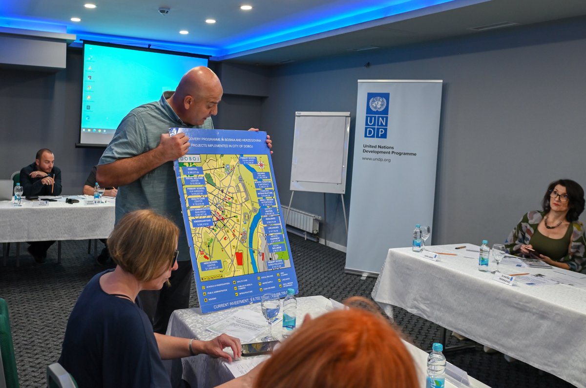 UNDPplanet's tweet photo. โBy harmonizing @UNDPBiH efforts, we can ensure that our strategies for disaster risk reduction and biodiversity protection are not only effective but sustainable in the long term, which exemplifies how integrated efforts lead to sustainable development.โ
https://t.co/TQA1933Ryf https://t.co/9vwUF3sXGn