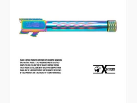 AKballistics's tweet photo. ⭐️🔥➡️ https://t.co/38VQYmPDE2
Chameleon Colored Faxon Match threaded Barrels on Clearance at Faxon Firearms for just **$80.00**. 
Affiliate Link 🔥 
#Glock #Barrels #9mm #Threaded #GunPartsDeals #Guns #Firearms #G34 #G17 #2AShallNotBeInfringed 
@Faxon_Firearms https://t.co/YY151uN06R